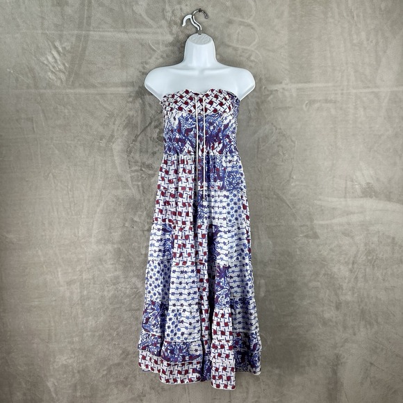 Poupette‎ St. Barth Maxi Floral Dress Women's Size 1 - Picture 1 of 11